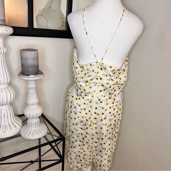 ANTHROPOLOGIE  Hutch Ditsy‎ Floral Seaside Romper Size 14 NWT - Picture 8 of 12